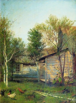Día soleado 1876 Isaac Levitan bosques árboles paisaje Pinturas al óleo